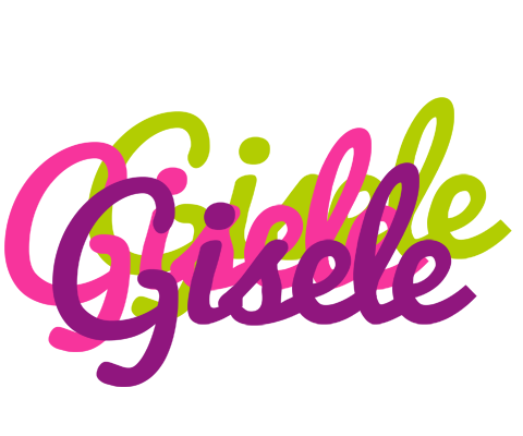 Gisele flowers logo