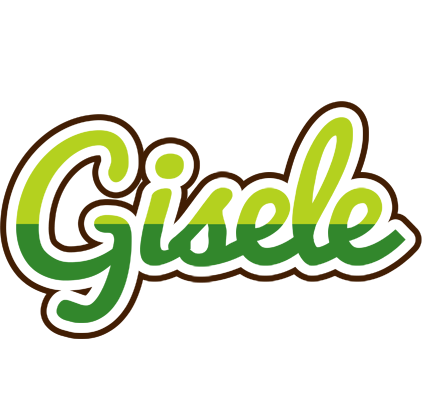 Gisele golfing logo