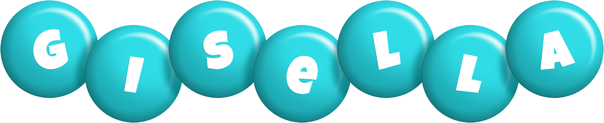 Gisella candy-azur logo