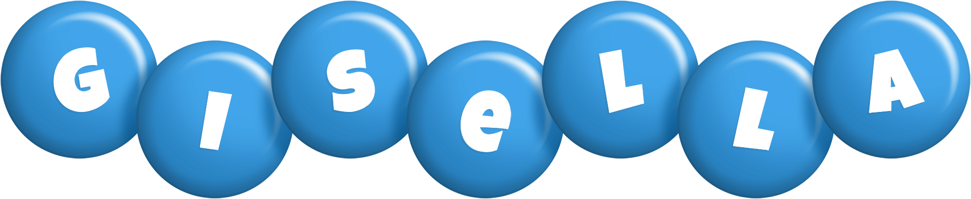 Gisella candy-blue logo