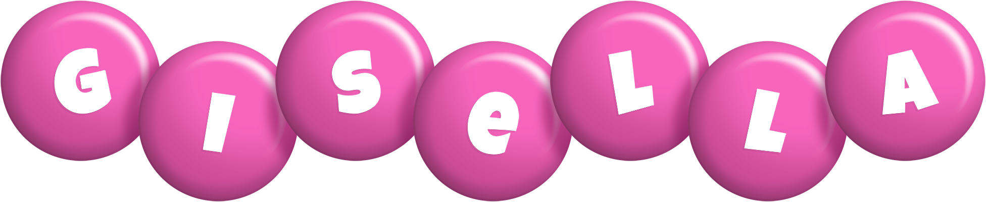 Gisella candy-pink logo