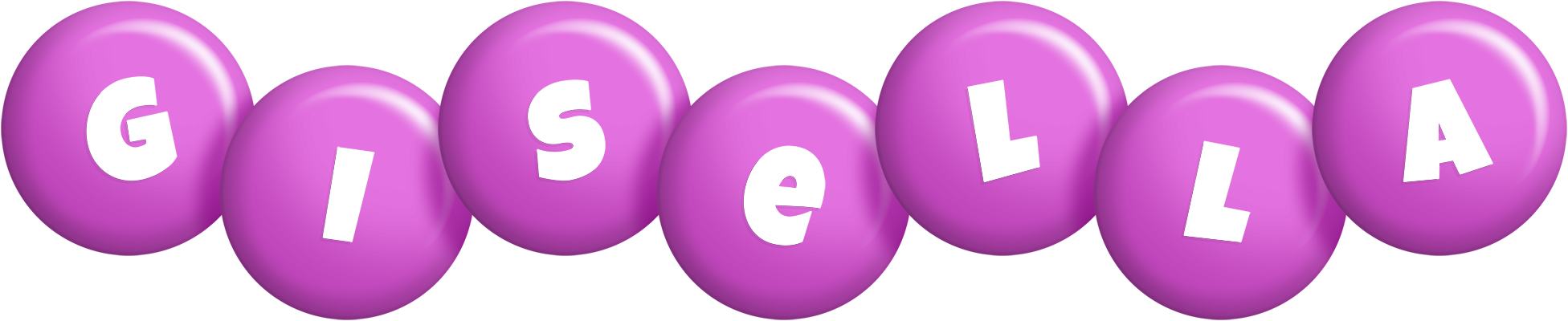 Gisella candy-purple logo