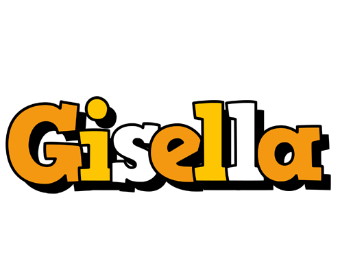Gisella cartoon logo