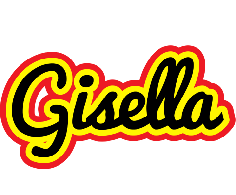Gisella flaming logo