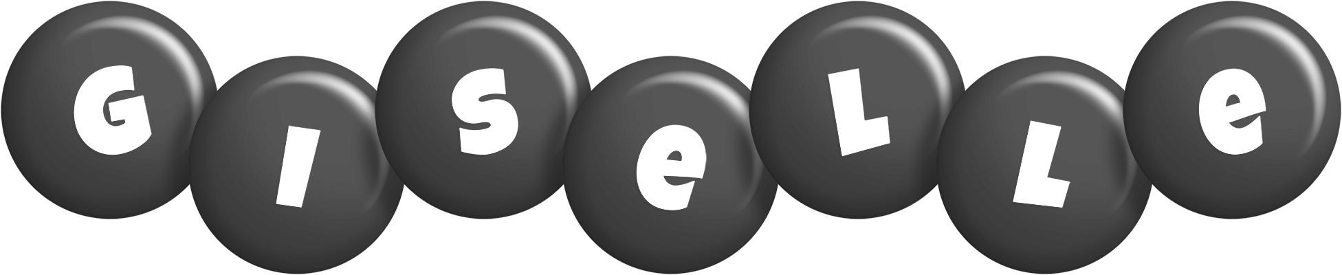 Giselle candy-black logo