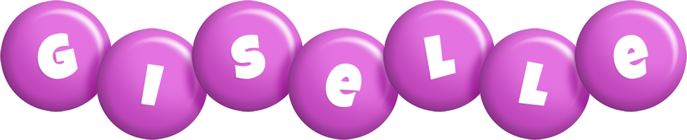 Giselle candy-purple logo