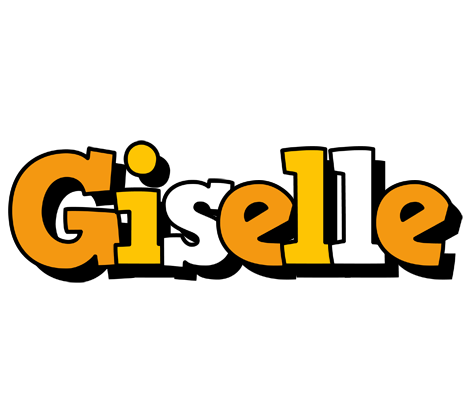 Giselle cartoon logo