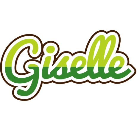 Giselle golfing logo