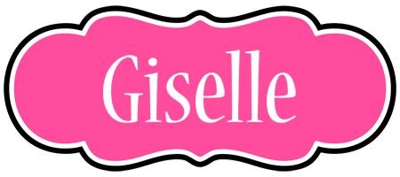 Giselle invitation logo