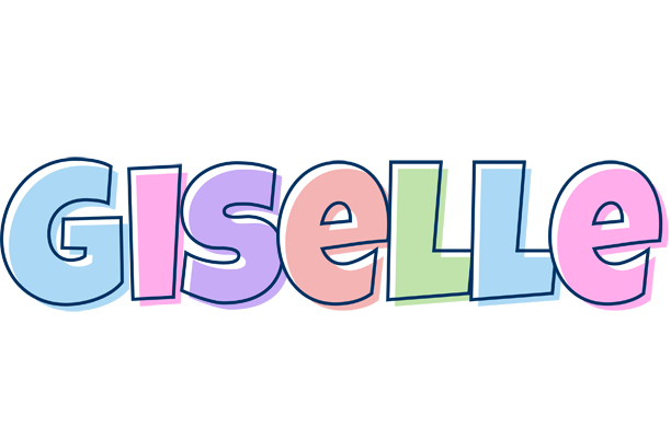 Giselle pastel logo