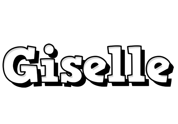 Giselle snowing logo