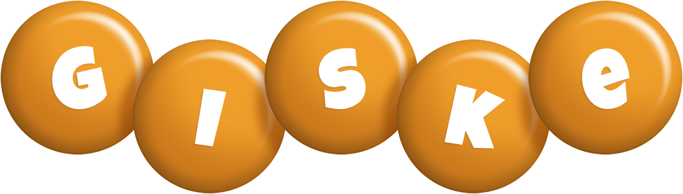 Giske candy-orange logo