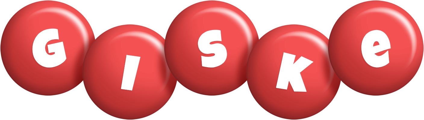 Giske candy-red logo
