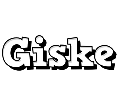 Giske snowing logo