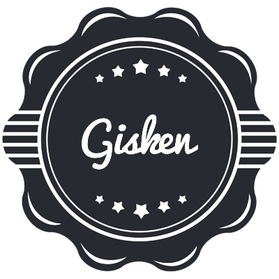 Gisken badge logo