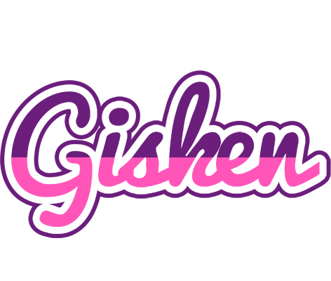 Gisken cheerful logo