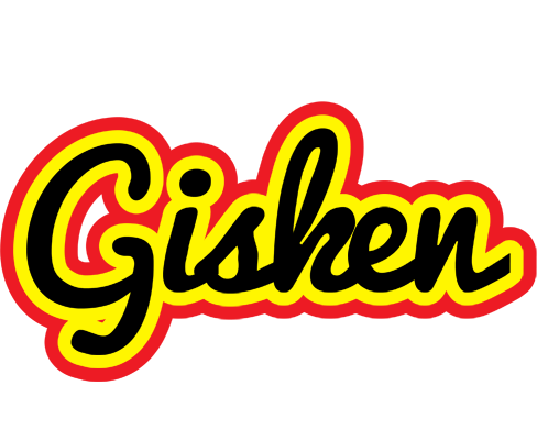 Gisken flaming logo