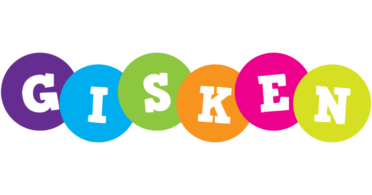 Gisken happy logo