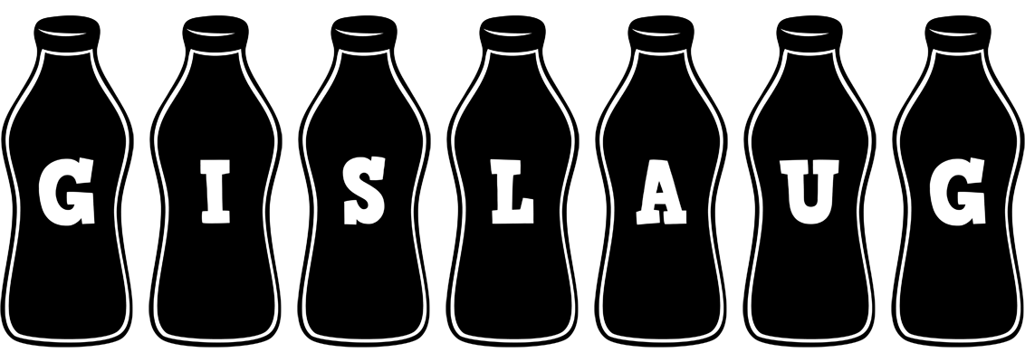 Gislaug bottle logo