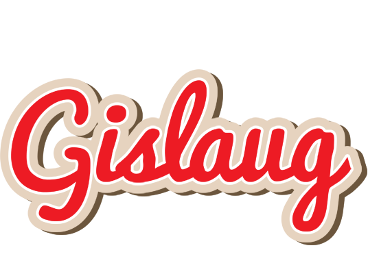 Gislaug chocolate logo