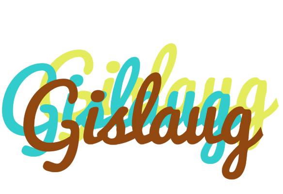 Gislaug cupcake logo