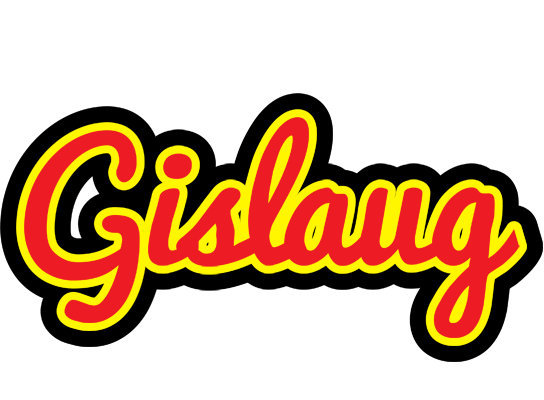 Gislaug fireman logo