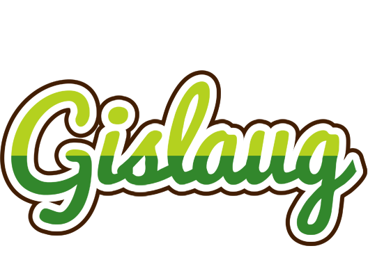 Gislaug golfing logo