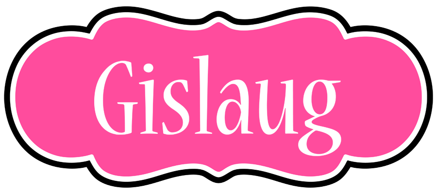 Gislaug invitation logo