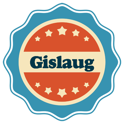 Gislaug labels logo