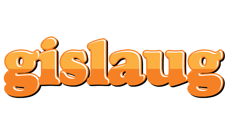 Gislaug orange logo