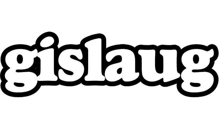 Gislaug panda logo
