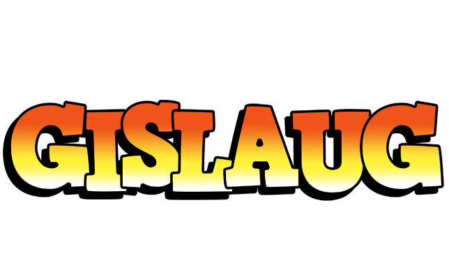 Gislaug sunset logo