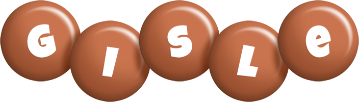 Gisle candy-brown logo