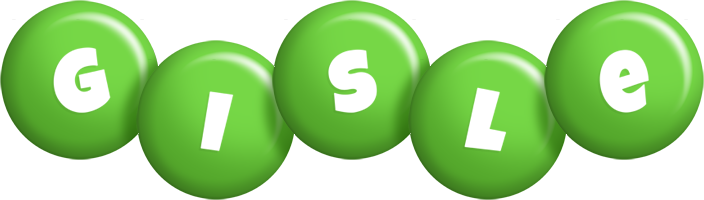 Gisle candy-green logo