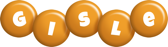 Gisle candy-orange logo