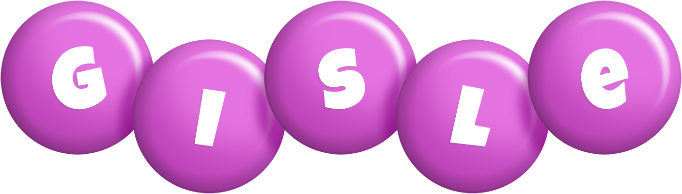 Gisle candy-purple logo