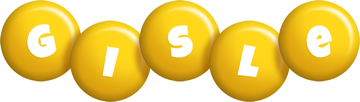 Gisle candy-yellow logo