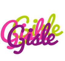 Gisle flowers logo