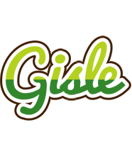 Gisle golfing logo