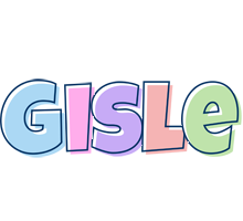 Gisle pastel logo