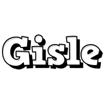 Gisle snowing logo