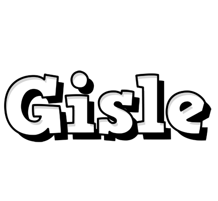 Gisle snowing logo