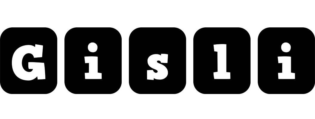 Gisli box logo