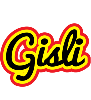 Gisli flaming logo
