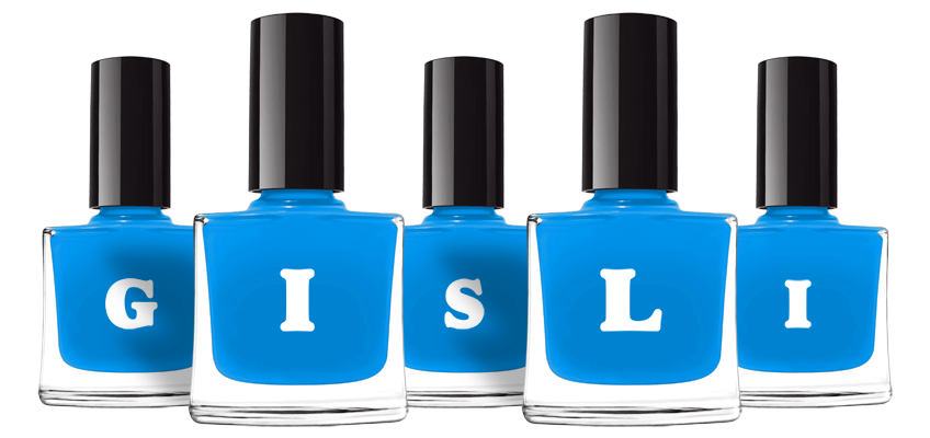 Gisli glossy logo
