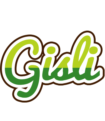 Gisli golfing logo
