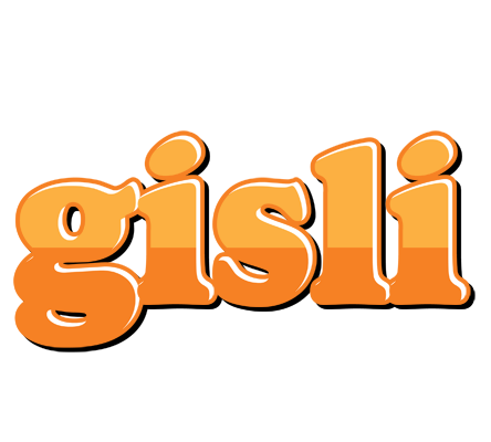 Gisli orange logo