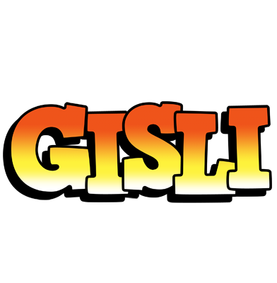Gisli sunset logo