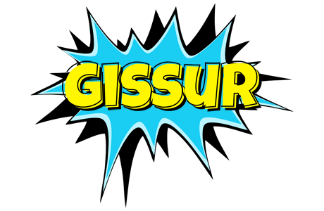 Gissur amazing logo