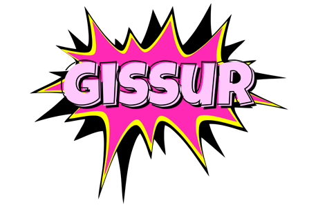 Gissur badabing logo